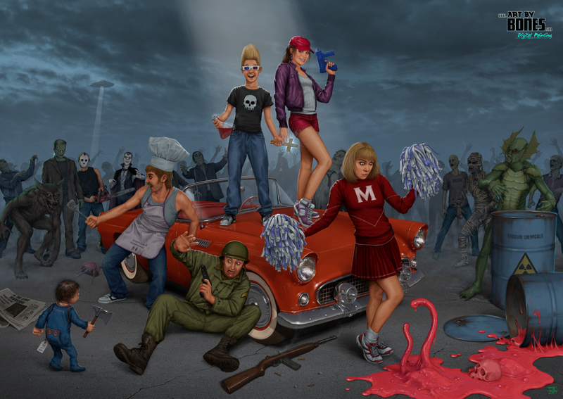 Illustration for article titled The Amazing Nerd Art of Andrew Jones